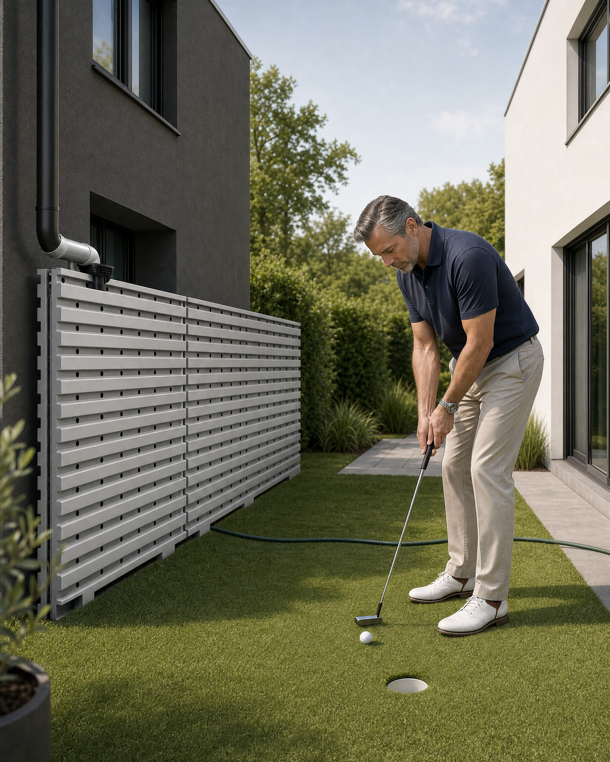 Rain Water Wall – Réservoir d'eau de pluie modulaire 1000 L