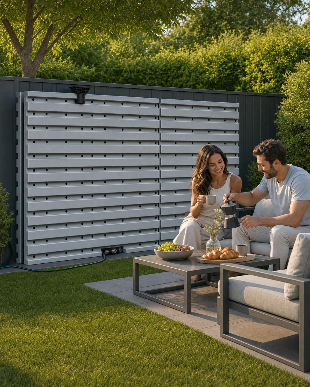 Rain Water Wall – Réservoir d'eau de pluie modulaire 1000 L