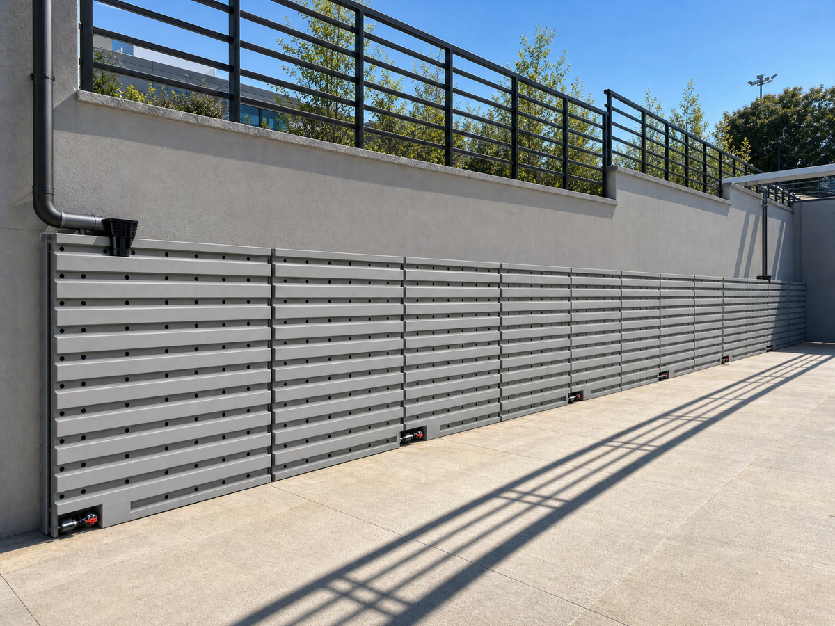 Rain Water Wall – Réservoir d'eau de pluie modulaire 1000 L